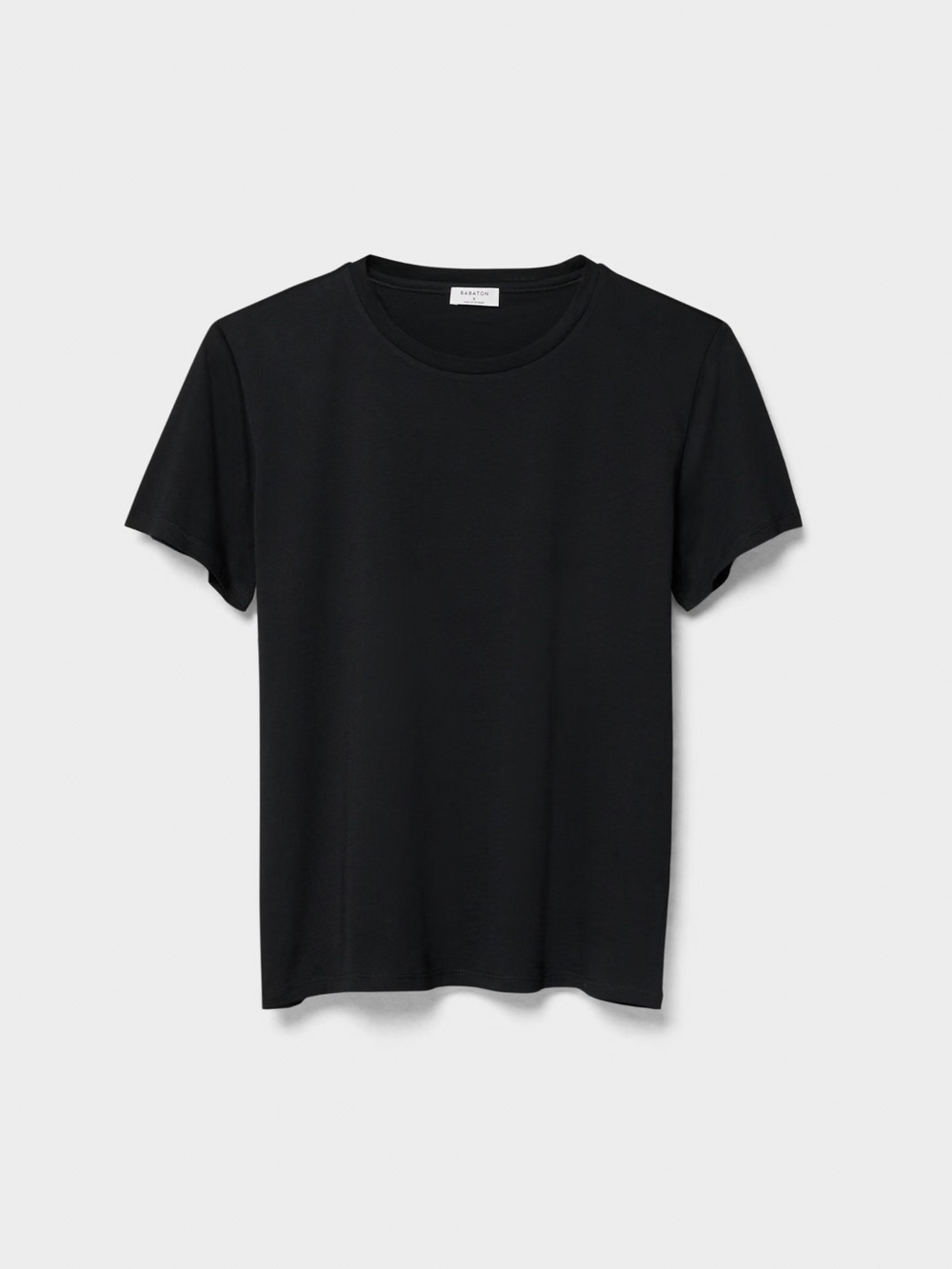 Aritzia Babaton Black 100% Pima Cotton Heavyweight Crew Tee XL
